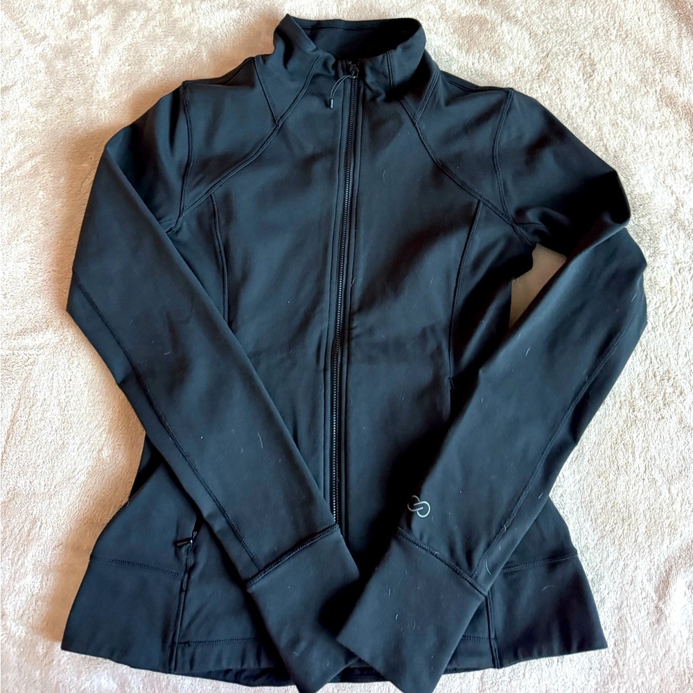 Calia Black zip up, size S. Worn a few times